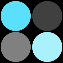 Turquoise_and_Black_Polka_Dot_Background